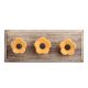 Mustard Daffodils Ceramic Wooden Hook